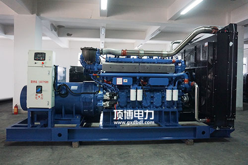 頂博電力承接廣西林達(dá)置業(yè)720KW玉柴發(fā)電機(jī)組安裝及項目降噪安裝工程